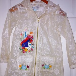 Disney Frozen raincoat size 9/10